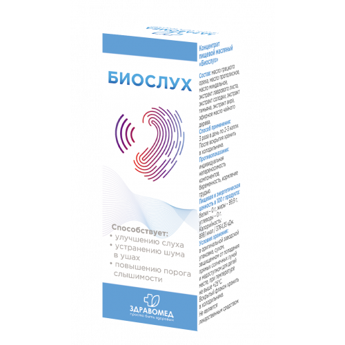 ушные капли Биослух